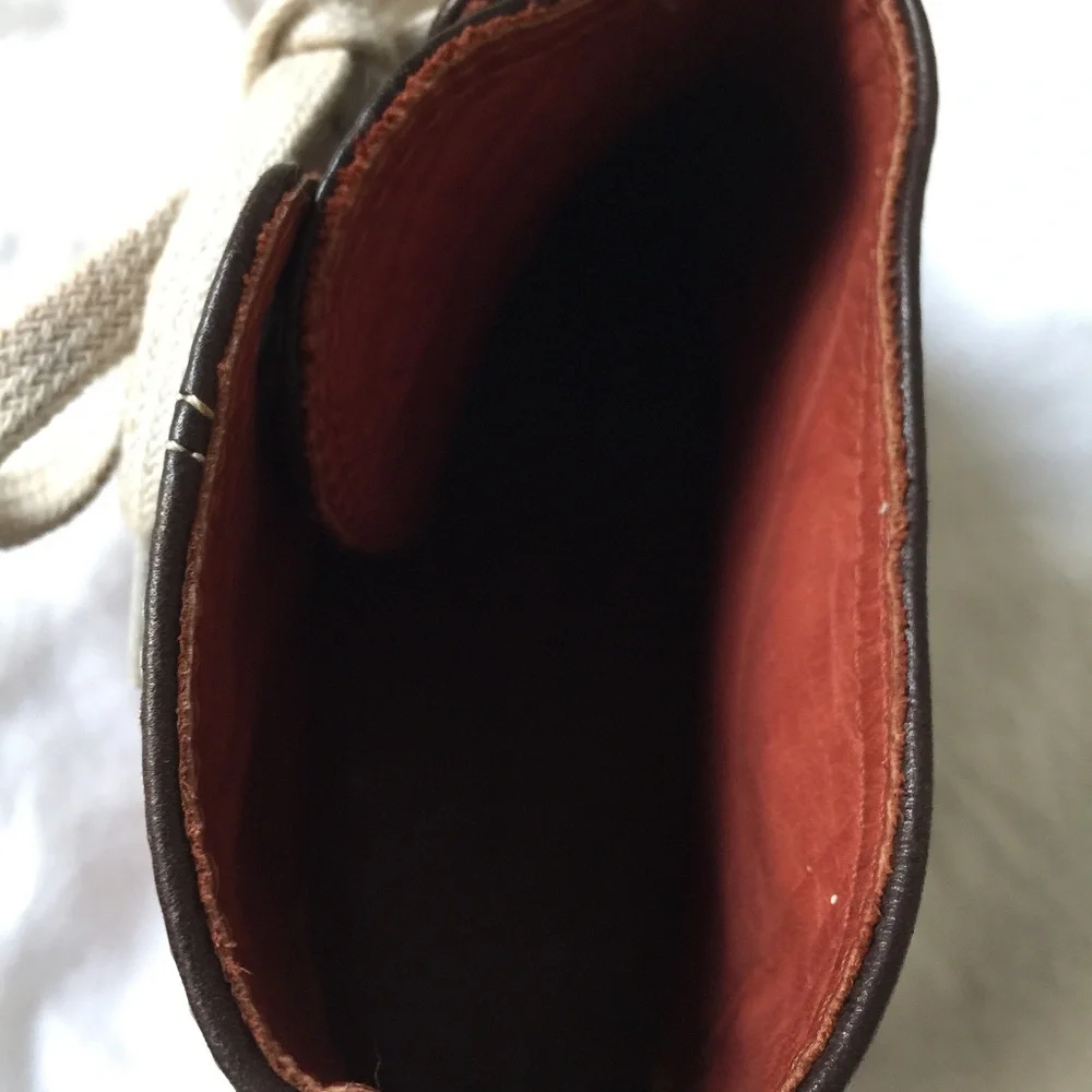 Vintage Never Worn. . Dries Van Noten high top brown leather and suede - Picture 3 of 7